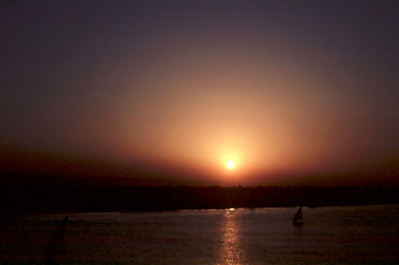 Egypt photos - Luxor - Sunset