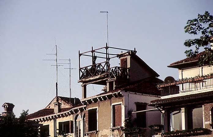 Italy - Venice Photos - Campo San Polo - Roof Terrace