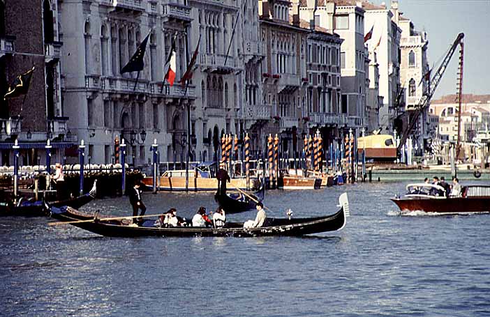 Italy - Venice Photos - Canal Grande - Gondola
