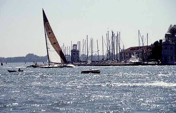 Italy - Venice Photos - Canale di San Marco - Sailing Boat