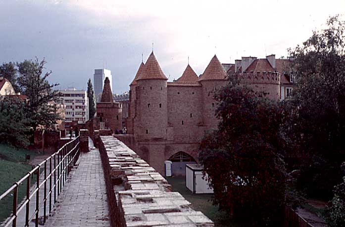 Poland photos - Warsaw - Fortification - color