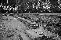 Auschwitz I Main Camp photos - Appellplatz - Execution Courtyard between Block 10 and 11