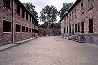 Auschwitz I Main Camp photos - Appellplatz - Execution Courtyard between Block 10 and 11