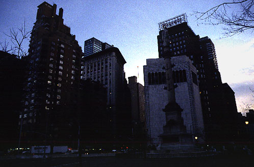 New York City photos -Columbus Circle