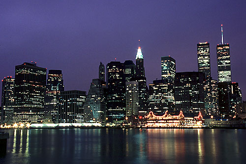 nyc at night. New York