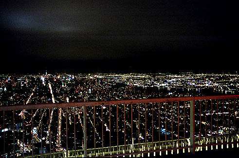 New York City photos -World Trade Center - View over Manhattan and Queens