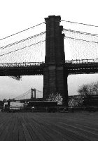New York City photos - Brooklyn Bridge and The River Cafe