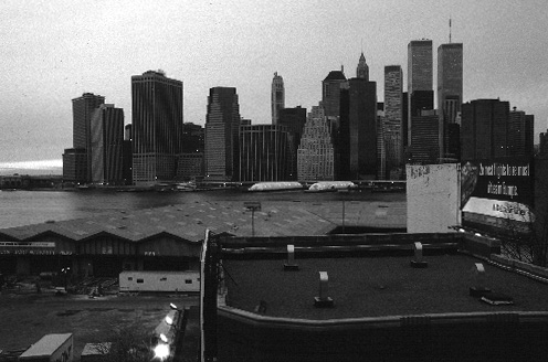 New York City photos -Brooklyn Heights - View onto Financial District
